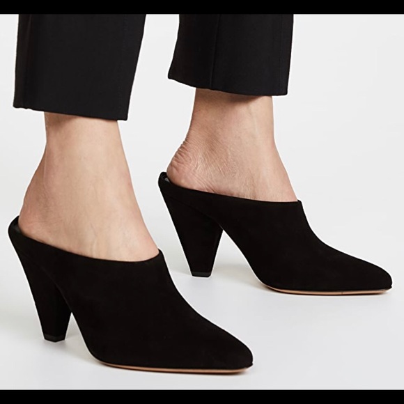 Vince Shoes - Vince Emberly Suede Mules